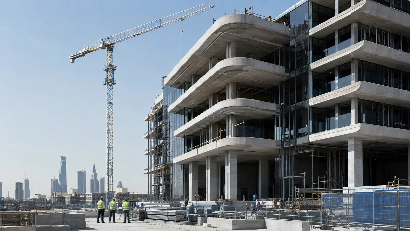 مشروع إنشاءات حديث لشركة ABT