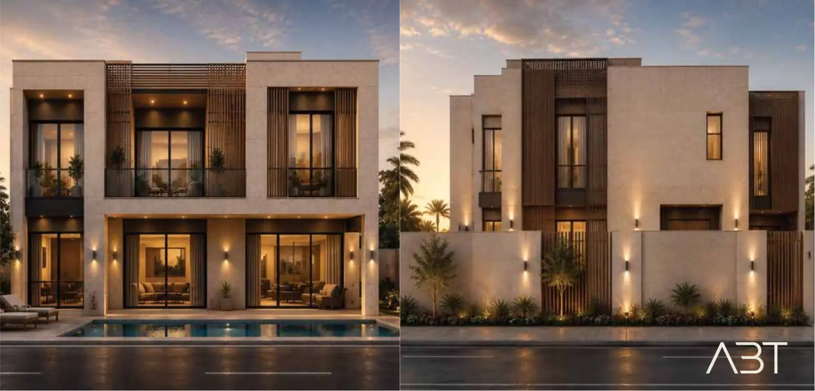مجمع سكني معاصر ضمن مجالات عمل ABT
